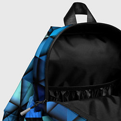 Детский рюкзак Blue triangle, цвет: 3D-принт — фото 2