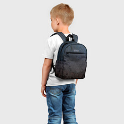 Детский рюкзак Грязный блестящий гексаэдр патттерн, цвет: 3D-принт — фото 2