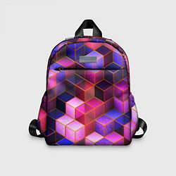 Детский рюкзак Цветные кубики, цвет: 3D-принт