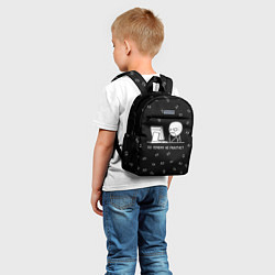 Детский рюкзак Обескураженный программист мем, цвет: 3D-принт — фото 2