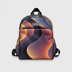 Детский рюкзак Светящиеся волны, цвет: 3D-принт