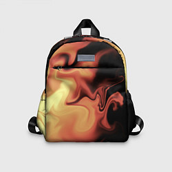 Детский рюкзак Пламя с боку, цвет: 3D-принт