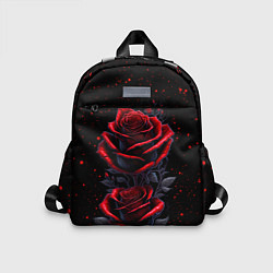 Детский рюкзак Готические розы в космосе, цвет: 3D-принт