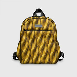 Детский рюкзак Сочная текстура из плетеного банана