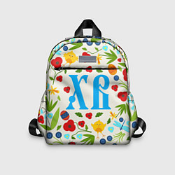 Детский рюкзак ХВ с цветочным узором на Пасху, цвет: 3D-принт