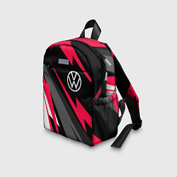 Детский рюкзак Volkswagen fast lines, цвет: 3D-принт — фото 2