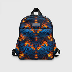 Детский рюкзак Блоки - свечение, цвет: 3D-принт