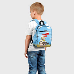 Детский рюкзак Цыпленок - Чикен Ган, цвет: 3D-принт — фото 2