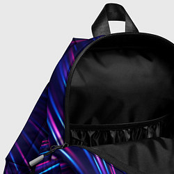 Детский рюкзак Infiniti neon speed lines, цвет: 3D-принт — фото 2