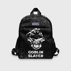Детский рюкзак Goblin Slayer с потертостями на темном фоне, цвет: 3D-принт