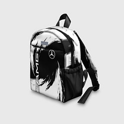 Детский рюкзак Mercedes benz - white color, цвет: 3D-принт — фото 2
