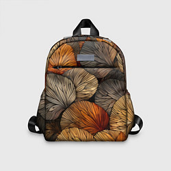 Детский рюкзак Листья желтые, цвет: 3D-принт