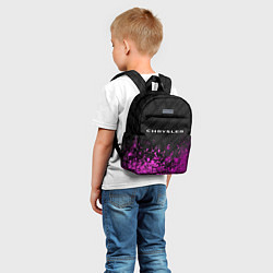Детский рюкзак Chrysler pro racing: символ сверху, цвет: 3D-принт — фото 2