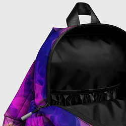 Детский рюкзак Пурпурный стиль, цвет: 3D-принт — фото 2