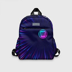 Детский рюкзак Fiat neon speed lines, цвет: 3D-принт