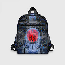 Детский рюкзак Квантовый мозг, цвет: 3D-принт