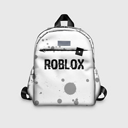 Детский рюкзак Roblox glitch на светлом фоне: символ сверху, цвет: 3D-принт