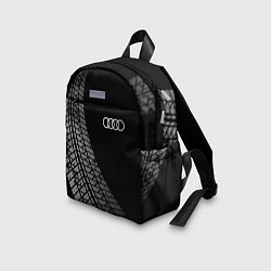 Детский рюкзак Audi tire tracks, цвет: 3D-принт — фото 2