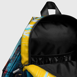 Детский рюкзак Палитра города, цвет: 3D-принт — фото 2