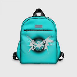 Детский рюкзак Сияние бабочки - черный - коллекция Хуф и Ся, цвет: 3D-принт