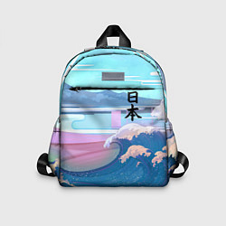 Детский рюкзак Japan - landscape - waves