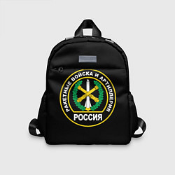 Детский рюкзак Ракетные войска и артиллерия России, цвет: 3D-принт