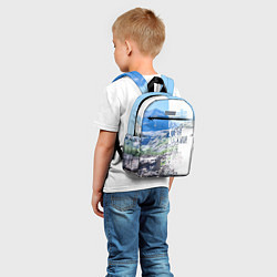 Детский рюкзак Горы России, цвет: 3D-принт — фото 2