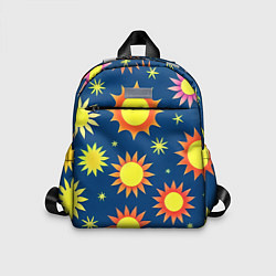 Детский рюкзак Цветы солнца, цвет: 3D-принт