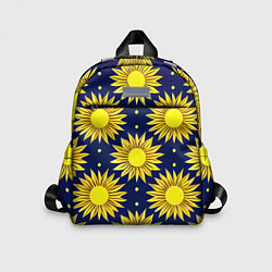 Детский рюкзак Солнечный паттерн, цвет: 3D-принт