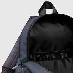 Детский рюкзак Часть металлической планеты и туман, цвет: 3D-принт — фото 2