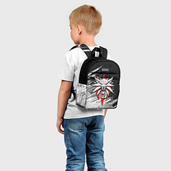 Детский рюкзак The witcher - школа белого волка, цвет: 3D-принт — фото 2