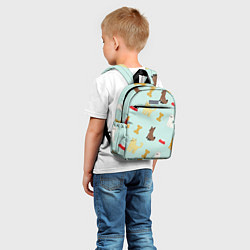Детский рюкзак Кошечки собачки, цвет: 3D-принт — фото 2