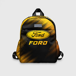 Детский рюкзак Ford - gold gradient, цвет: 3D-принт