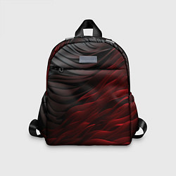 Детский рюкзак Темно-красная текстура, цвет: 3D-принт