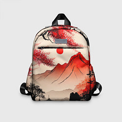 Детский рюкзак Японский традиционный пейзаж, цвет: 3D-принт