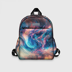 Детский рюкзак Космические узоры необычные, цвет: 3D-принт