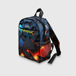 Детский рюкзак Cyberpunk 2077 phantom logo, цвет: 3D-принт — фото 2