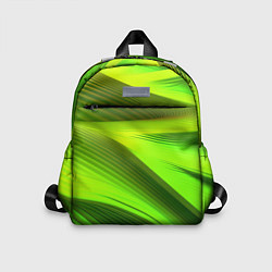 Детский рюкзак Светлый зеленый абстрактный фон, цвет: 3D-принт