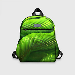 Детский рюкзак Объемный зеленый канат