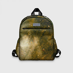 Детский рюкзак Золотистый туман и краски
