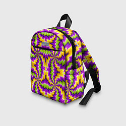 Детский рюкзак Красочная иллюзия вращения, цвет: 3D-принт — фото 2