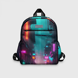 Детский рюкзак Уличные задворки, цвет: 3D-принт