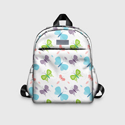 Детский рюкзак Милые бабочки, цвет: 3D-принт