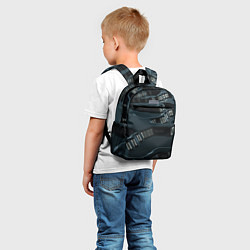 Детский рюкзак Жидкий металл, цвет: 3D-принт — фото 2