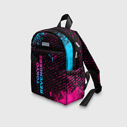 Детский рюкзак Tokyo Revengers - neon gradient: надпись, символ, цвет: 3D-принт — фото 2