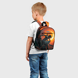 Детский рюкзак Тень Лары Крофт, цвет: 3D-принт — фото 2