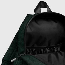 Детский рюкзак Текстура рябь темно-зелёный, цвет: 3D-принт — фото 2