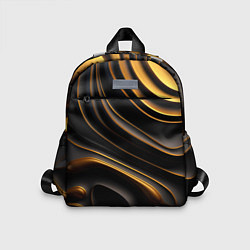 Детский рюкзак Золотые барельефы, цвет: 3D-принт