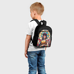 Детский рюкзак Ай айдол - звездное дитя - витраж, цвет: 3D-принт — фото 2