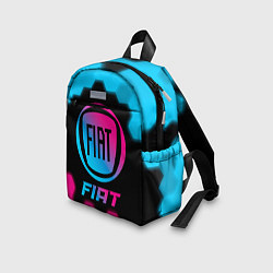 Детский рюкзак Fiat - neon gradient, цвет: 3D-принт — фото 2